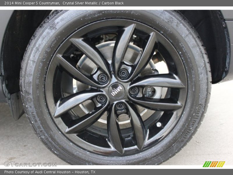 Crystal Silver Metallic / Carbon Black 2014 Mini Cooper S Countryman
