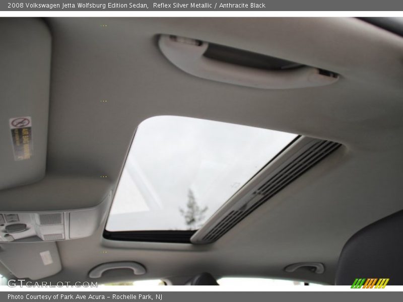 Reflex Silver Metallic / Anthracite Black 2008 Volkswagen Jetta Wolfsburg Edition Sedan