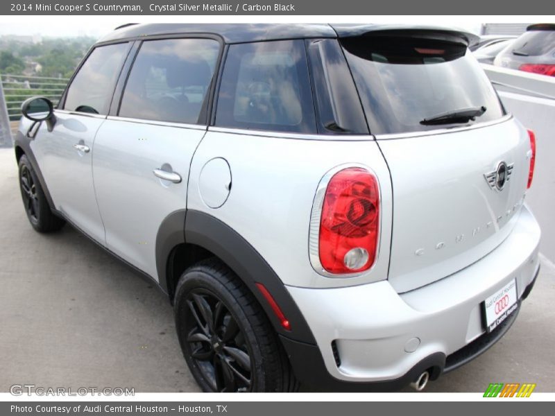 Crystal Silver Metallic / Carbon Black 2014 Mini Cooper S Countryman