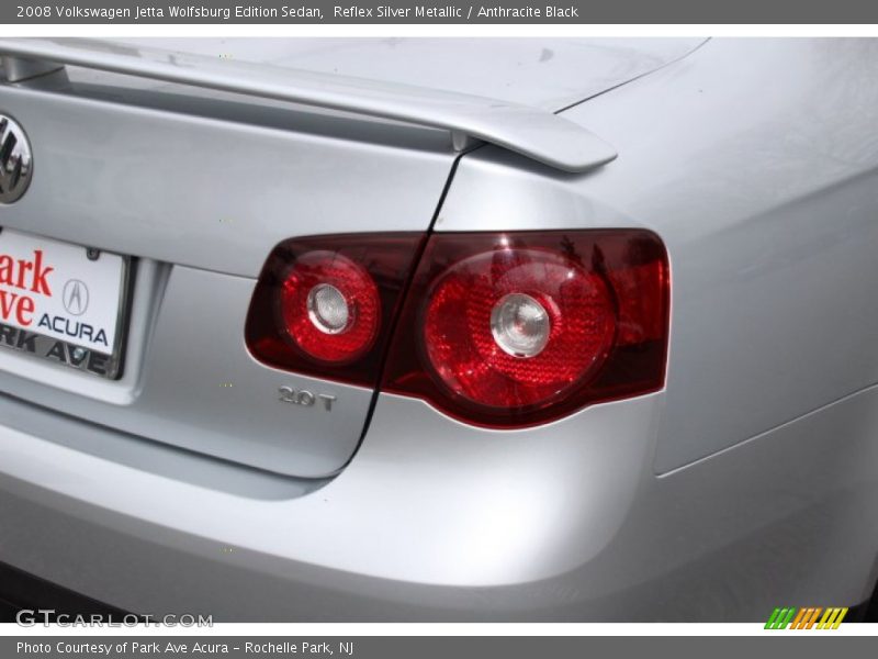 Reflex Silver Metallic / Anthracite Black 2008 Volkswagen Jetta Wolfsburg Edition Sedan