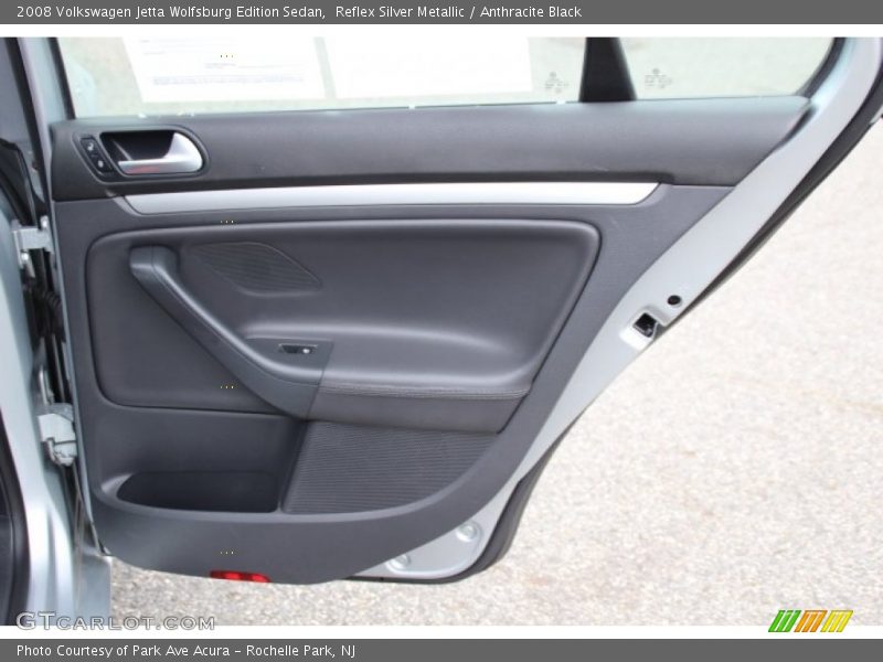 Reflex Silver Metallic / Anthracite Black 2008 Volkswagen Jetta Wolfsburg Edition Sedan