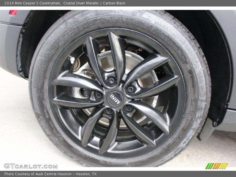 Crystal Silver Metallic / Carbon Black 2014 Mini Cooper S Countryman