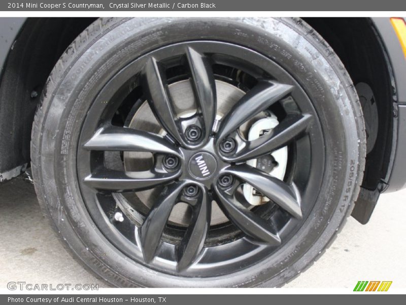 Crystal Silver Metallic / Carbon Black 2014 Mini Cooper S Countryman