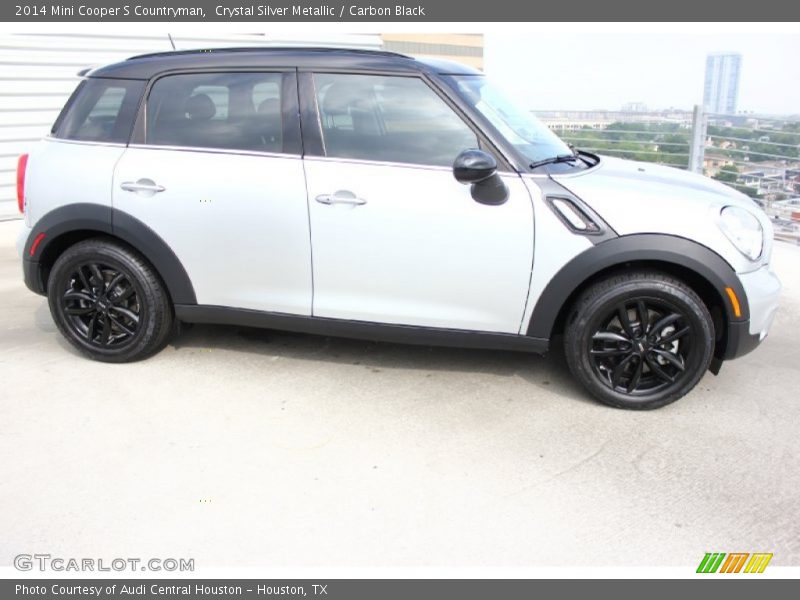 Crystal Silver Metallic / Carbon Black 2014 Mini Cooper S Countryman