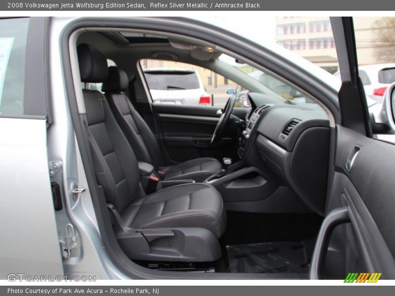 Reflex Silver Metallic / Anthracite Black 2008 Volkswagen Jetta Wolfsburg Edition Sedan