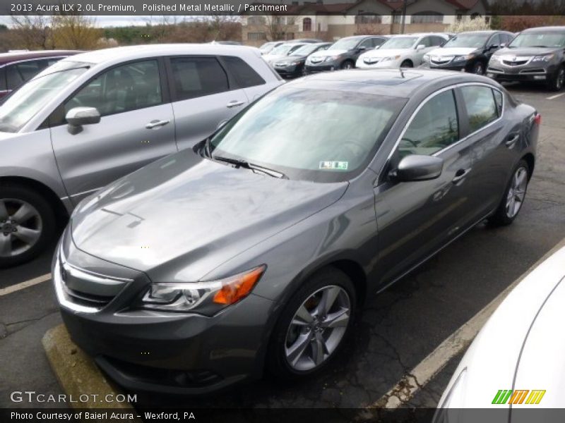 Polished Metal Metallic / Parchment 2013 Acura ILX 2.0L Premium
