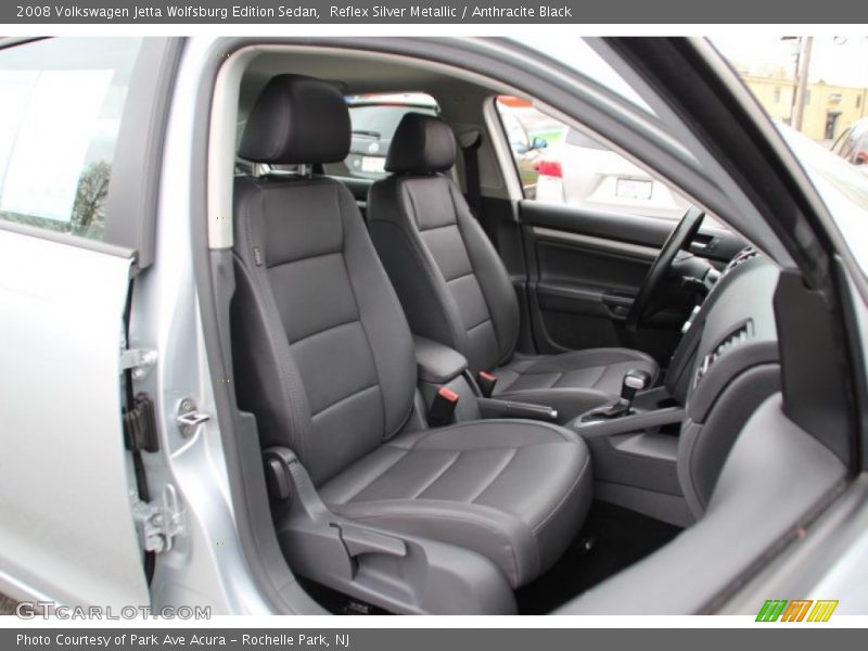 Reflex Silver Metallic / Anthracite Black 2008 Volkswagen Jetta Wolfsburg Edition Sedan