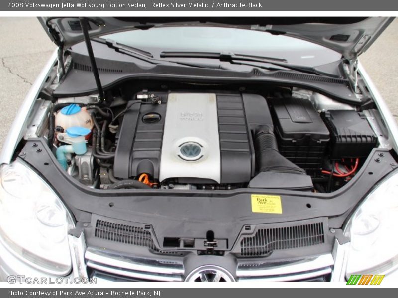 Reflex Silver Metallic / Anthracite Black 2008 Volkswagen Jetta Wolfsburg Edition Sedan
