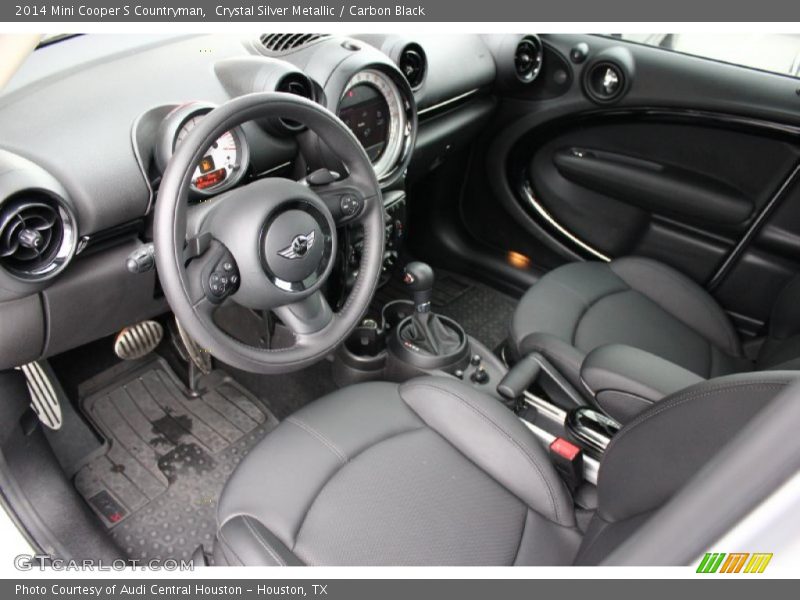 Crystal Silver Metallic / Carbon Black 2014 Mini Cooper S Countryman