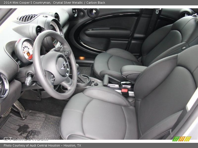 Crystal Silver Metallic / Carbon Black 2014 Mini Cooper S Countryman