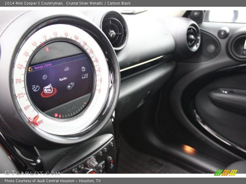 Crystal Silver Metallic / Carbon Black 2014 Mini Cooper S Countryman