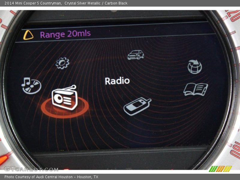 Crystal Silver Metallic / Carbon Black 2014 Mini Cooper S Countryman