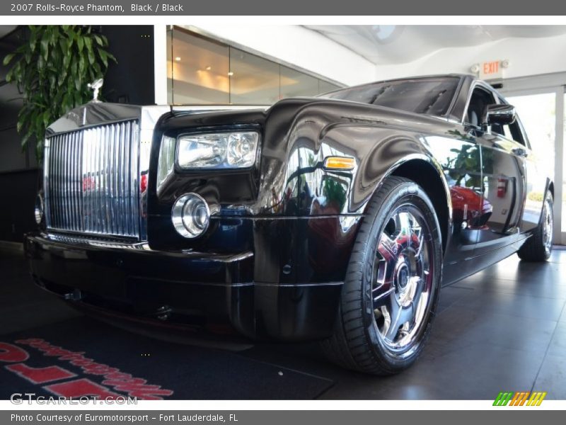 Black / Black 2007 Rolls-Royce Phantom