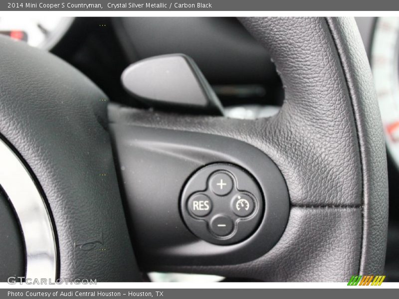 Crystal Silver Metallic / Carbon Black 2014 Mini Cooper S Countryman