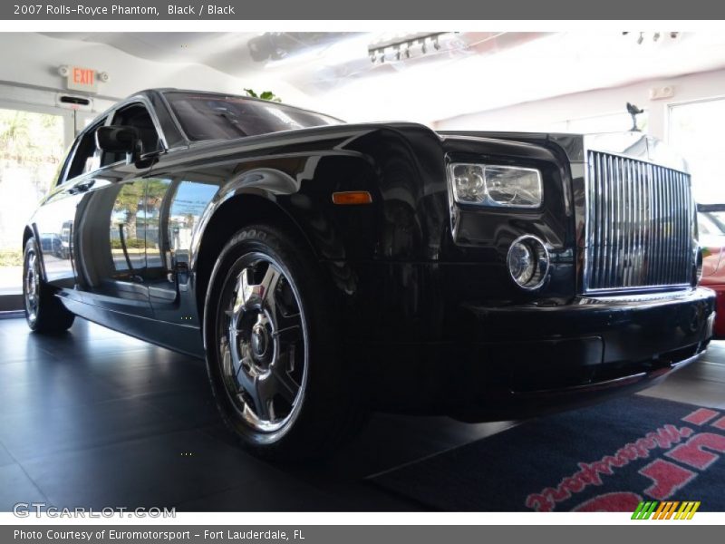 Black / Black 2007 Rolls-Royce Phantom