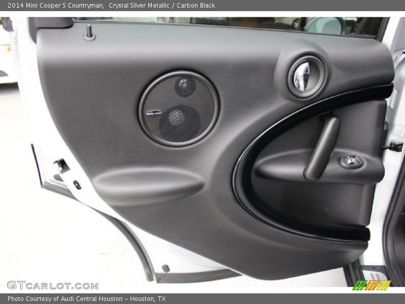 Crystal Silver Metallic / Carbon Black 2014 Mini Cooper S Countryman