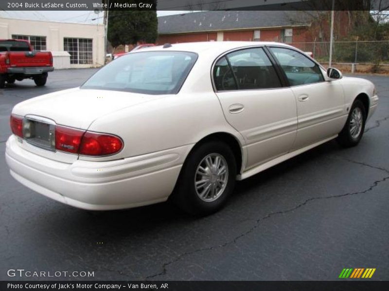 White / Medium Gray 2004 Buick LeSabre Custom