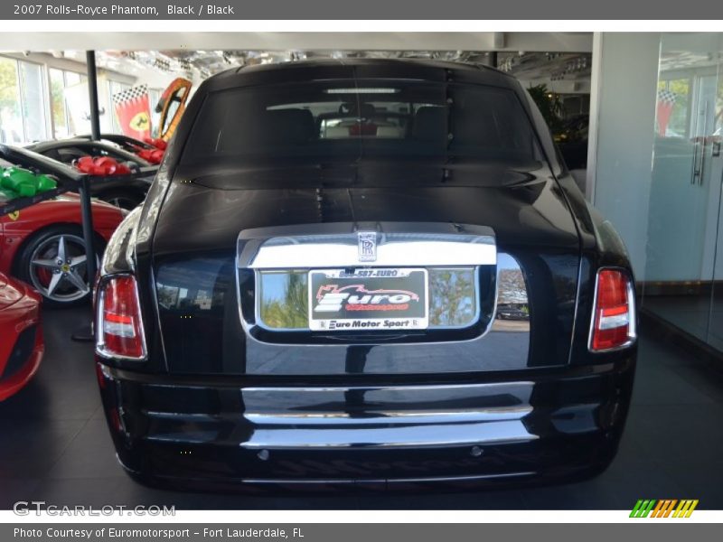 Black / Black 2007 Rolls-Royce Phantom