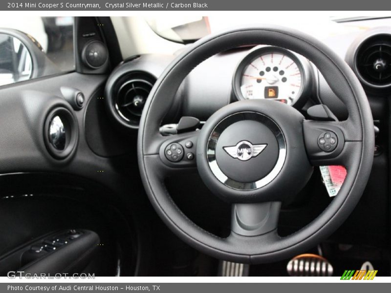 Crystal Silver Metallic / Carbon Black 2014 Mini Cooper S Countryman