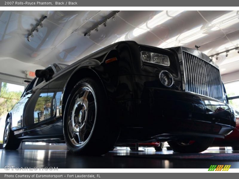 Black / Black 2007 Rolls-Royce Phantom