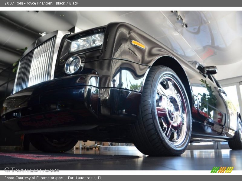 Black / Black 2007 Rolls-Royce Phantom