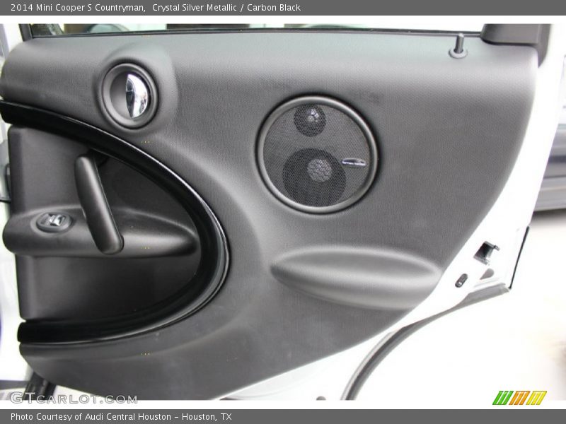 Crystal Silver Metallic / Carbon Black 2014 Mini Cooper S Countryman
