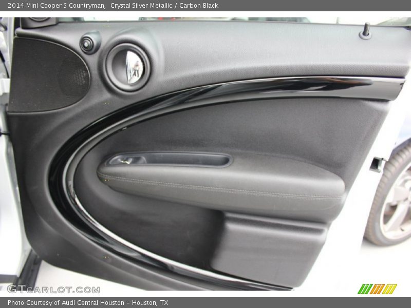 Crystal Silver Metallic / Carbon Black 2014 Mini Cooper S Countryman