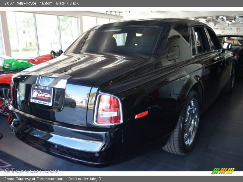 Black / Black 2007 Rolls-Royce Phantom