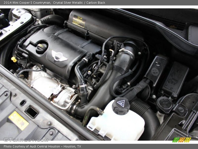 Crystal Silver Metallic / Carbon Black 2014 Mini Cooper S Countryman