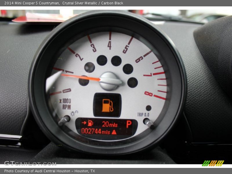Crystal Silver Metallic / Carbon Black 2014 Mini Cooper S Countryman
