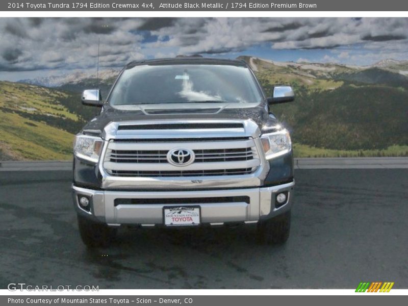 Attitude Black Metallic / 1794 Edition Premium Brown 2014 Toyota Tundra 1794 Edition Crewmax 4x4