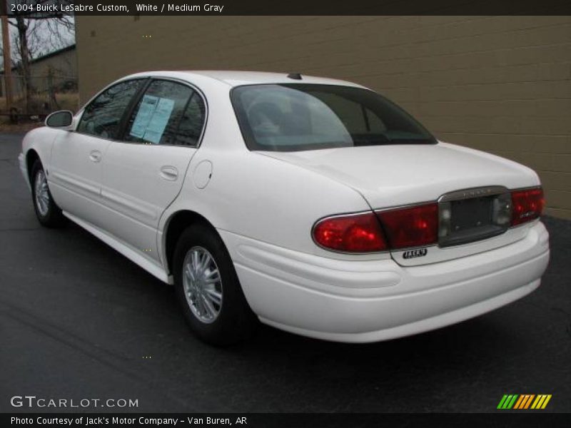 White / Medium Gray 2004 Buick LeSabre Custom