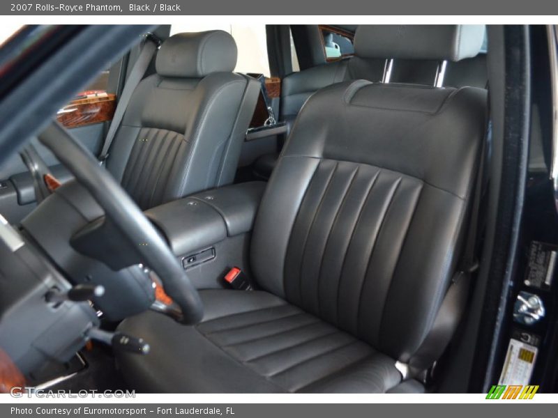 Black / Black 2007 Rolls-Royce Phantom
