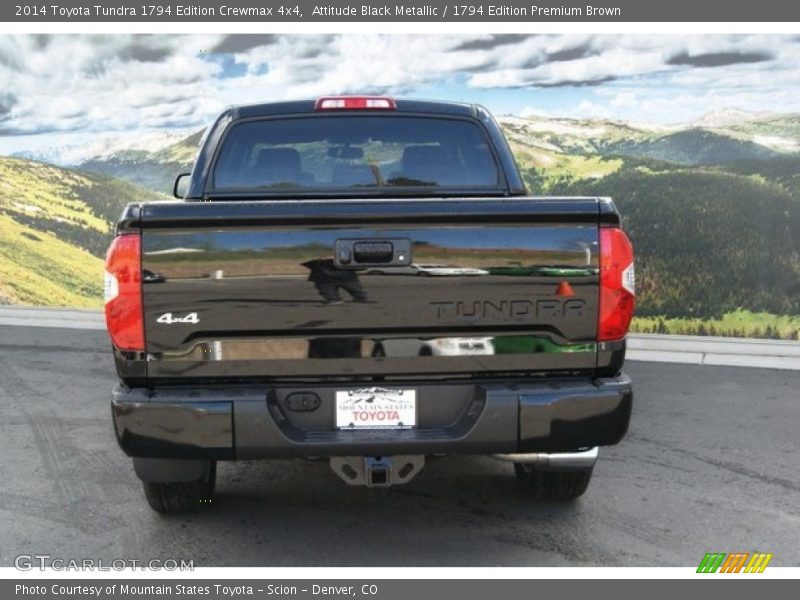 Attitude Black Metallic / 1794 Edition Premium Brown 2014 Toyota Tundra 1794 Edition Crewmax 4x4