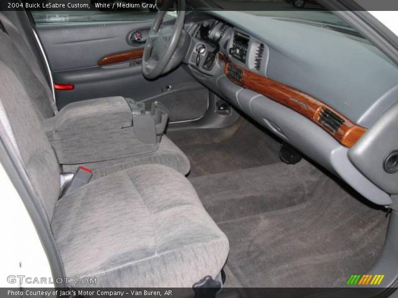 White / Medium Gray 2004 Buick LeSabre Custom