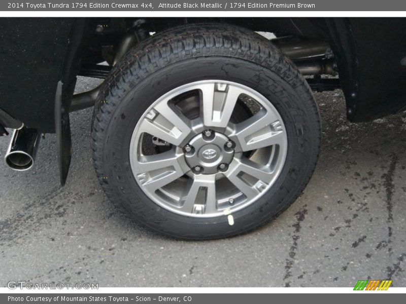 Attitude Black Metallic / 1794 Edition Premium Brown 2014 Toyota Tundra 1794 Edition Crewmax 4x4