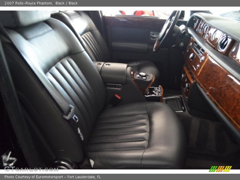 Black / Black 2007 Rolls-Royce Phantom
