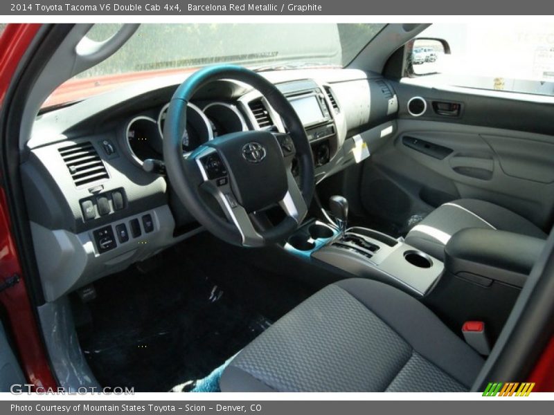Barcelona Red Metallic / Graphite 2014 Toyota Tacoma V6 Double Cab 4x4