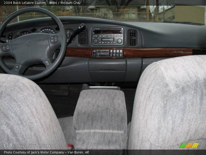 White / Medium Gray 2004 Buick LeSabre Custom