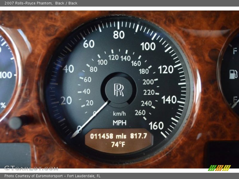 Black / Black 2007 Rolls-Royce Phantom
