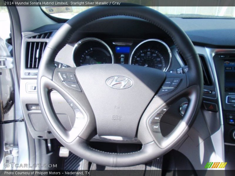  2014 Sonata Hybrid Limited Steering Wheel
