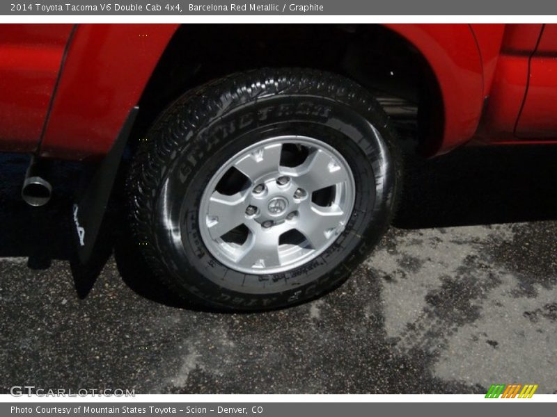 Barcelona Red Metallic / Graphite 2014 Toyota Tacoma V6 Double Cab 4x4