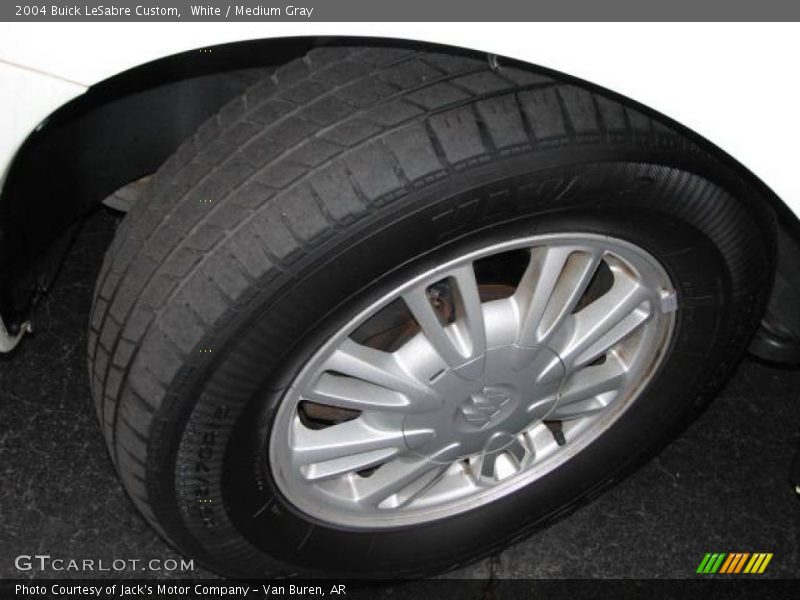 White / Medium Gray 2004 Buick LeSabre Custom