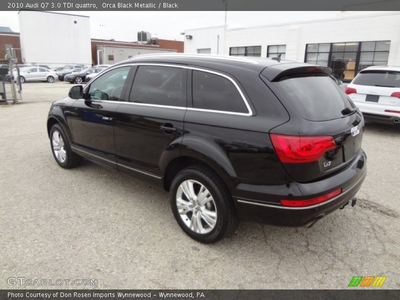 Orca Black Metallic / Black 2010 Audi Q7 3.0 TDI quattro