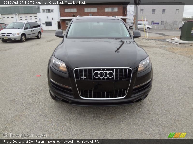 Orca Black Metallic / Black 2010 Audi Q7 3.0 TDI quattro