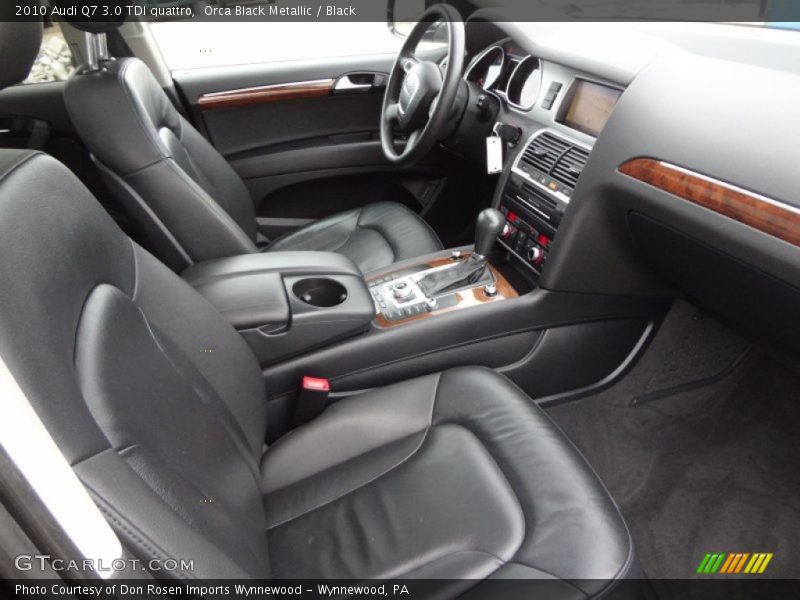Orca Black Metallic / Black 2010 Audi Q7 3.0 TDI quattro