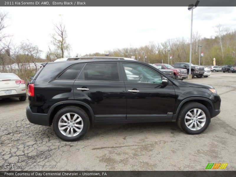 Ebony Black / Black 2011 Kia Sorento EX AWD