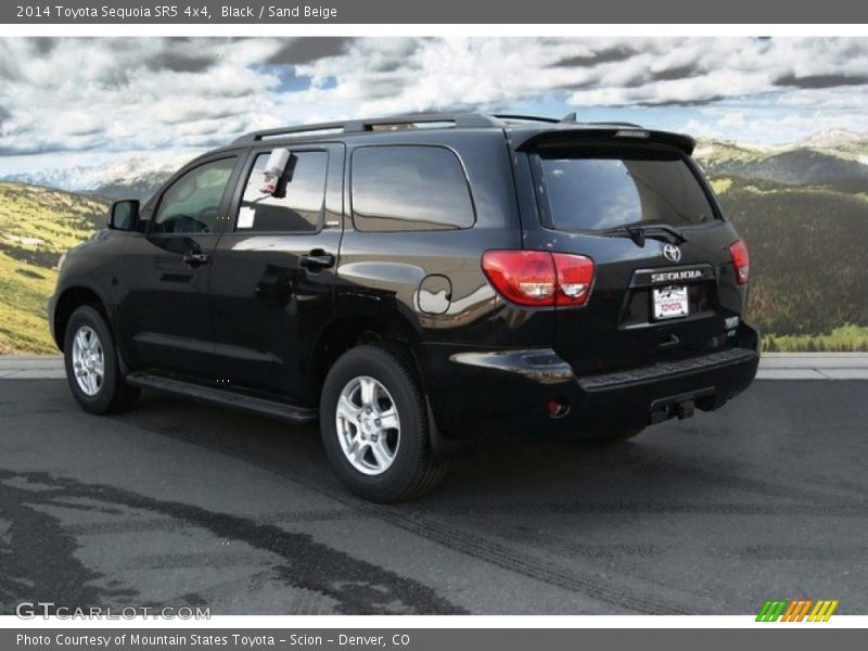 Black / Sand Beige 2014 Toyota Sequoia SR5 4x4