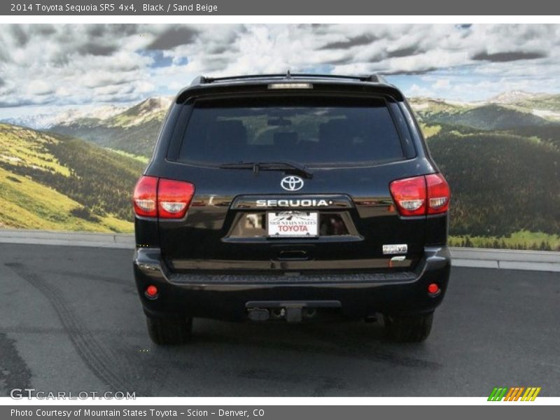 Black / Sand Beige 2014 Toyota Sequoia SR5 4x4