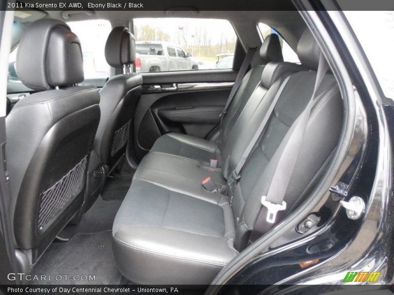 Ebony Black / Black 2011 Kia Sorento EX AWD